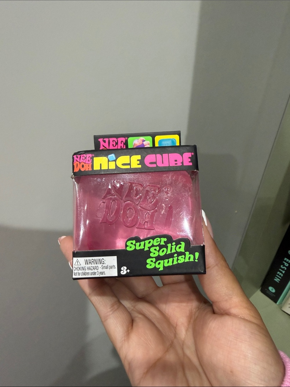 NeeDoh Nice Cube Pink